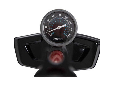 Truflo Easitrax 4 Floor Pump - red click to zoom image