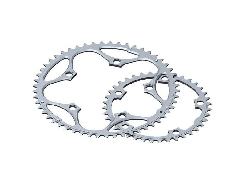 Stronglight 130PCD Type S 7075 Series Shimano 5-Arm Road Chainrings 46T click to zoom image