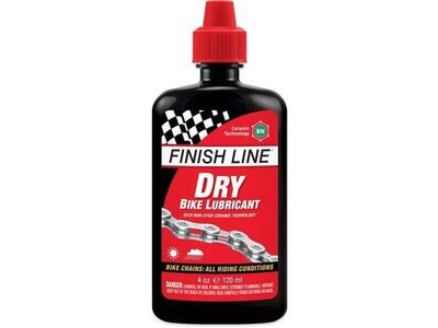 FinishLine Dry Chain Lube (Ceramic Tech) - 4 oz / 120 ml