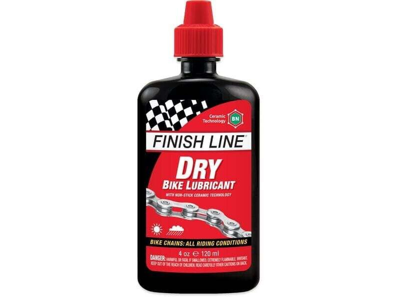 FinishLine Dry Chain Lube (Ceramic Tech) - 4 oz / 120 ml click to zoom image