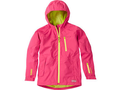 Madison Roam youth waterproof jacket, rose red