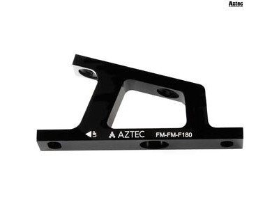 Aztec Adapter for flatmount caliper to flatmount fork, 180mm front