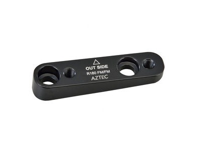 Aztec Adapter for flatmount caliper to flatmount frame, 160mm rear