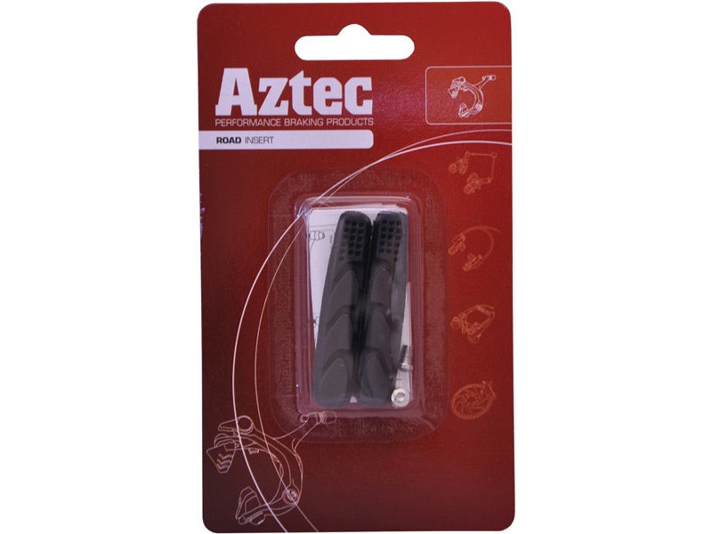 Aztec Road insert brake blocks standard Charcoal click to zoom image