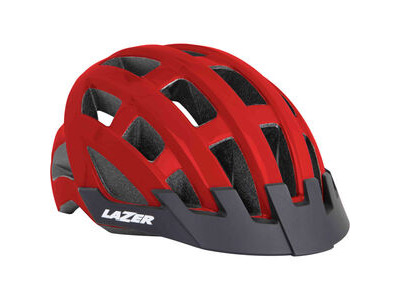 lazer Compact red uni-size adult helmet