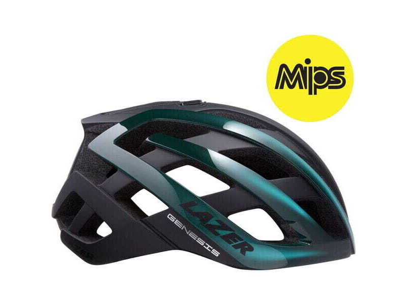 lazer Genesis MIPS Helmet, Blue Turquoise click to zoom image