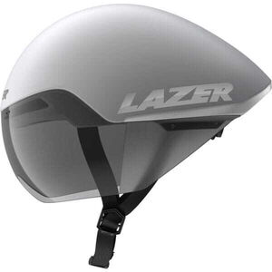 lazer Victor KinetiCore Helmet, Matt White Silver click to zoom image