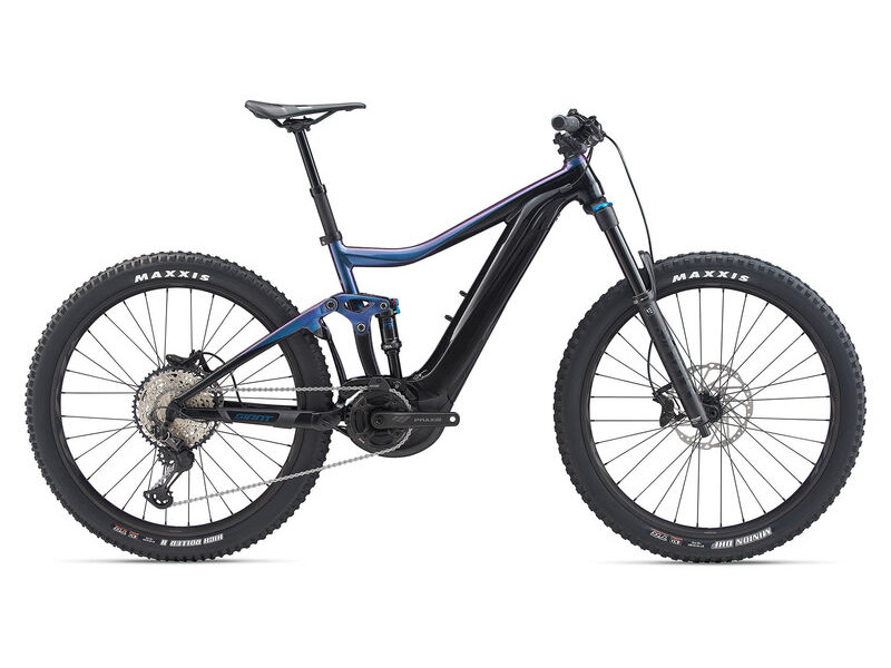 Giant Trance E+ 2 Pro Electric Bike Green / Blue / Black click to zoom image