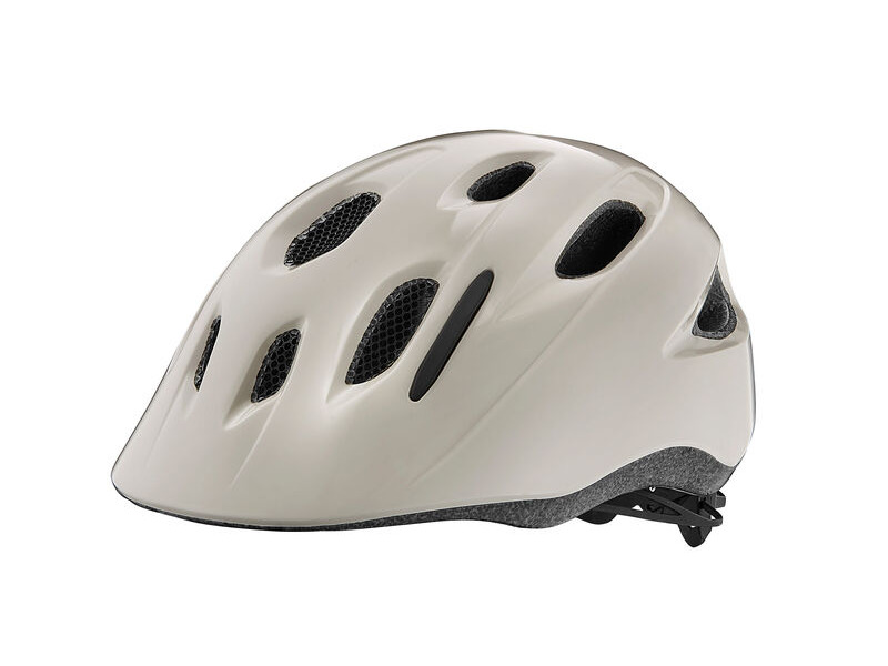Giant Hoot ARX Kids Helmet Gloss Snow Drift OSFM (50-55cm) click to zoom image
