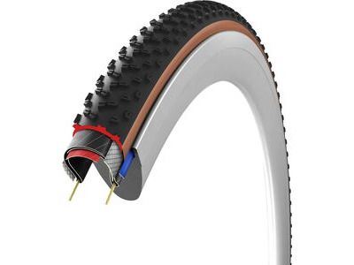 Vittoria Terreno T90 Mud 700x45c Gravel Endurance Brown G2.0 Tubeless Ready click to zoom image