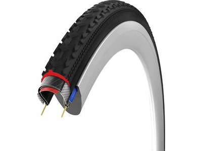 Vittoria Terreno T80 Coarse Loose 700x33c Gravel Endurance Full Black G2.0 Tyre click to zoom image