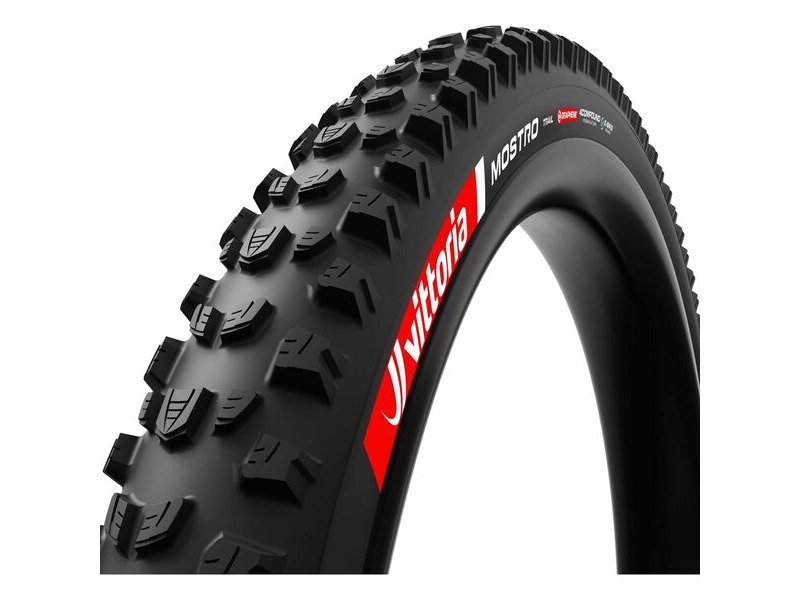 Vittoria MostroTrail Full Black G2.0 Tubeless Ready Tyre 27.5 x 2.6 inches click to zoom image