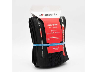 Vittoria Peyote Trail 29x2.4 Trail Full Black G2.0 Tubeless Ready Tyre click to zoom image
