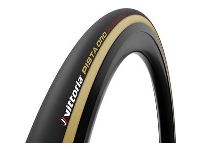 Vittoria Pista Oro 23-28' Black Tan G2.0 Tubular Tyre 28"x23 mm