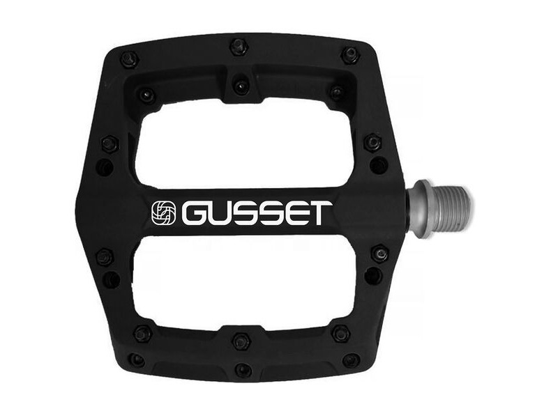Gusset Components Slim Jim Plastic Low Profile Platform screw-pin, Bushing/Sealed Bearing, Thermoplastic Nylon Body click to zoom image