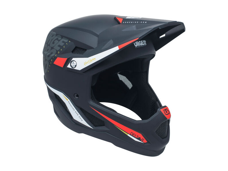 Urge Deltar Youth Full Face MTB Helmet Black click to zoom image