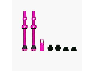 Muc Off Tubeless Valves V2 44mm Pink click to zoom image