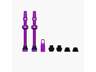 Muc Off Tubeless Valves V2 44mm Purple click to zoom image