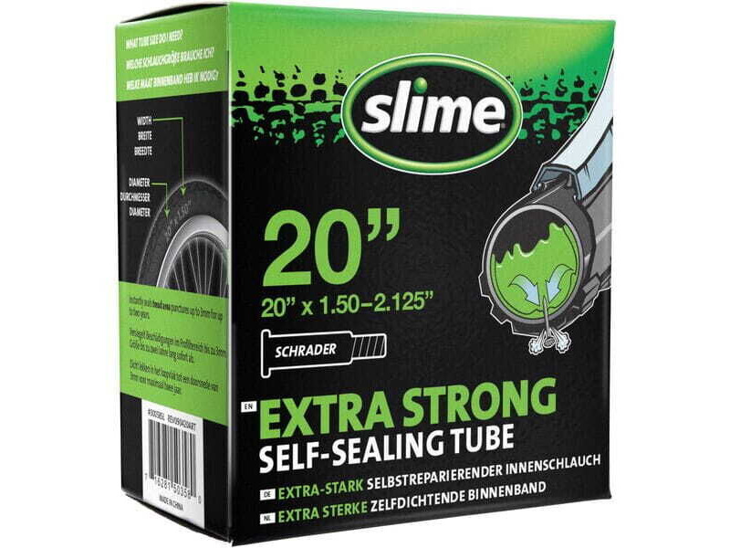 Slime Smart Tube - 20" x 1.50-2.125 - Schrader Valve click to zoom image