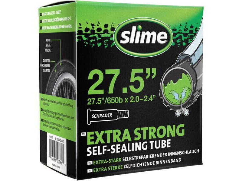 Slime Smart Tube - 27.5" x 2.00-2.40 - Schrader Valve click to zoom image