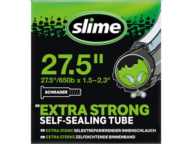 Slime Smart Tube - 27.5" x 1.5-2.3  - Schrader Valve click to zoom image