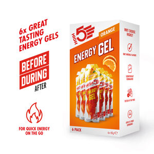 High5 High5 Energy Gel x6 40g Orange click to zoom image