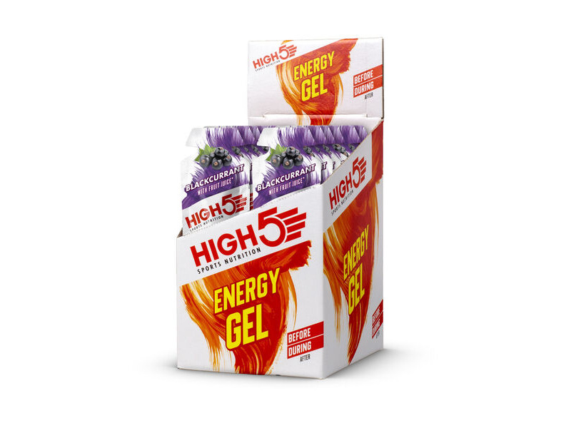 High5 High5 Energy Gel x20 40g Blackcurrant click to zoom image