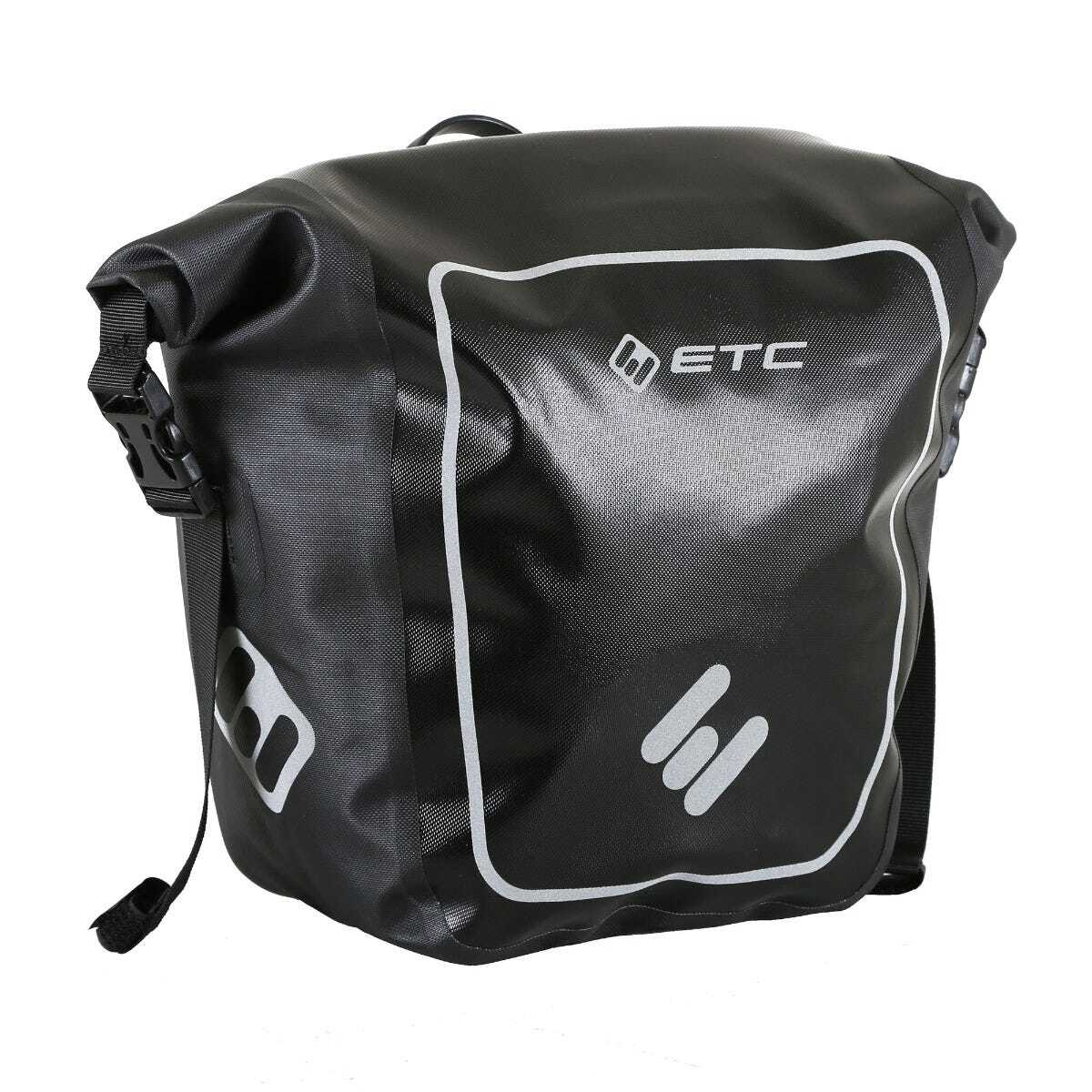 ETC Arid Waterproof Roll top Pannier 18L Black £49.00 Accessories